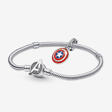 Bracelet composé Marvel The Avangers Bouclier de Captain America